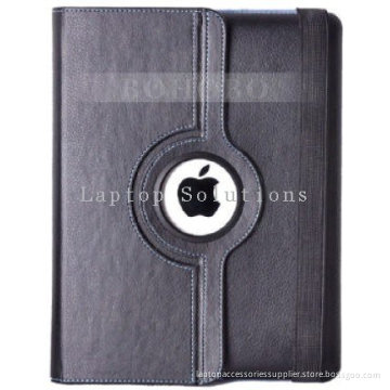 Ipad2 Magnetic Smart Protective Cover Leather Cases Rotating Stand